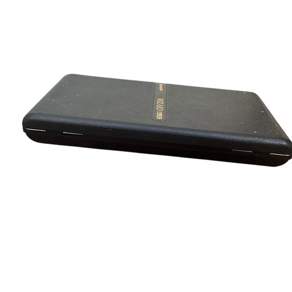 Sharp OZ-7200 Wizard Electronic Organizer 64KB W/ Protection Card Untested - Picture 8 of 9